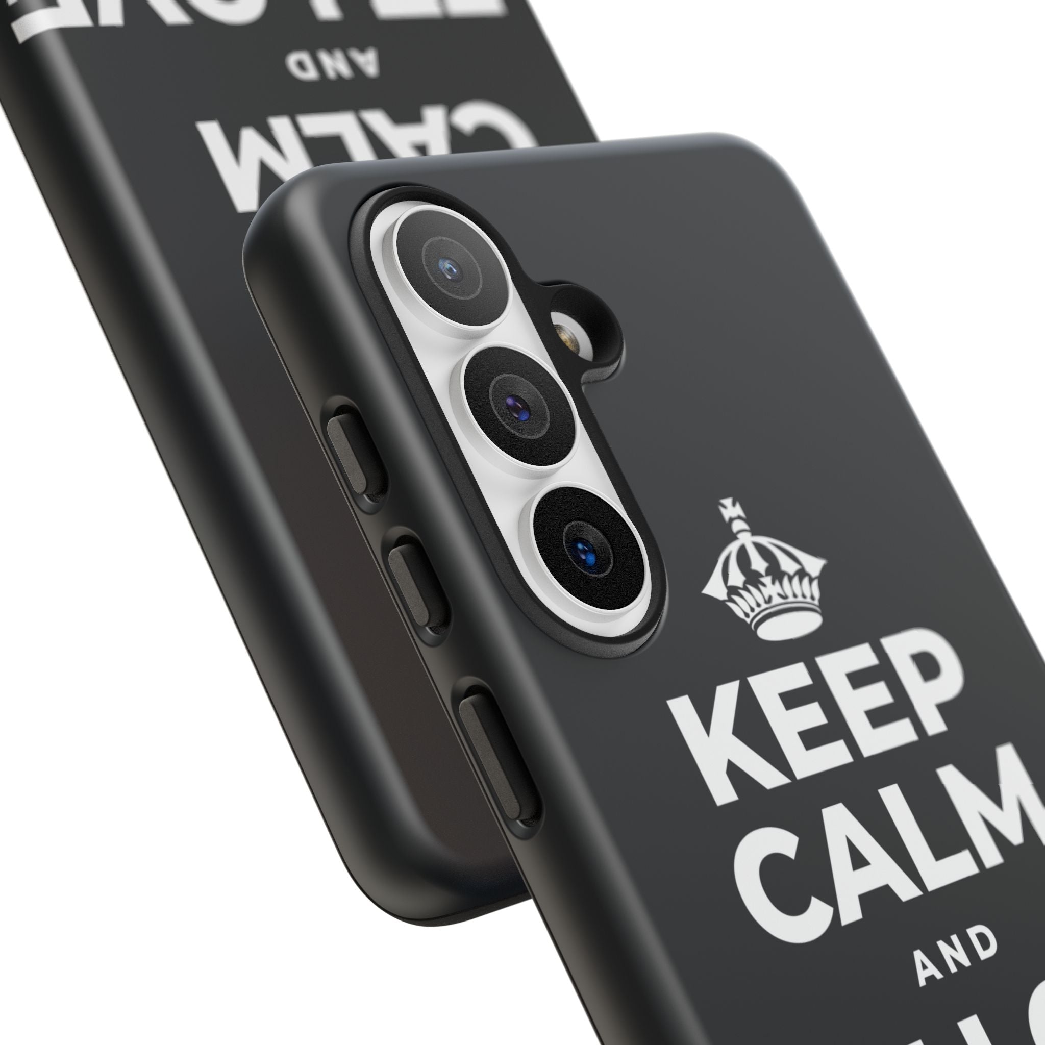 KEEP CALM AND LET LOVE FLOW Phone Case (Dark)