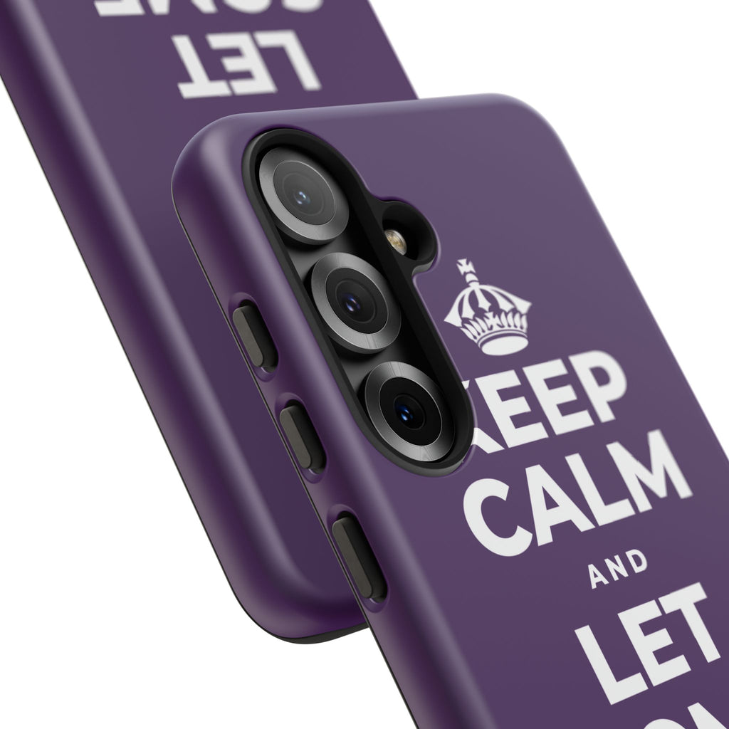 KEEP CALM AND LET SOME OF IT GO Phone Case