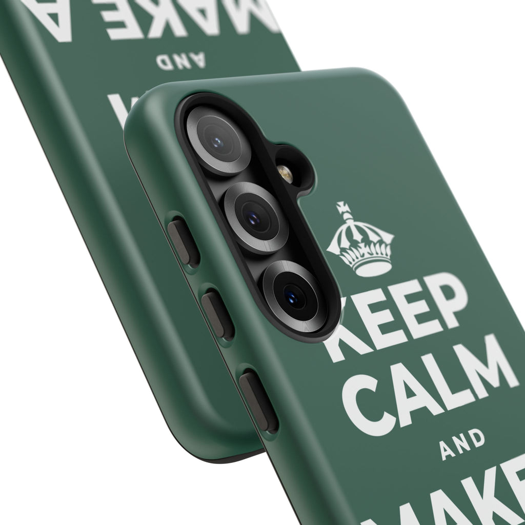 KEEP CALM AND MAKE A HAPPY MEMORY Phone Case