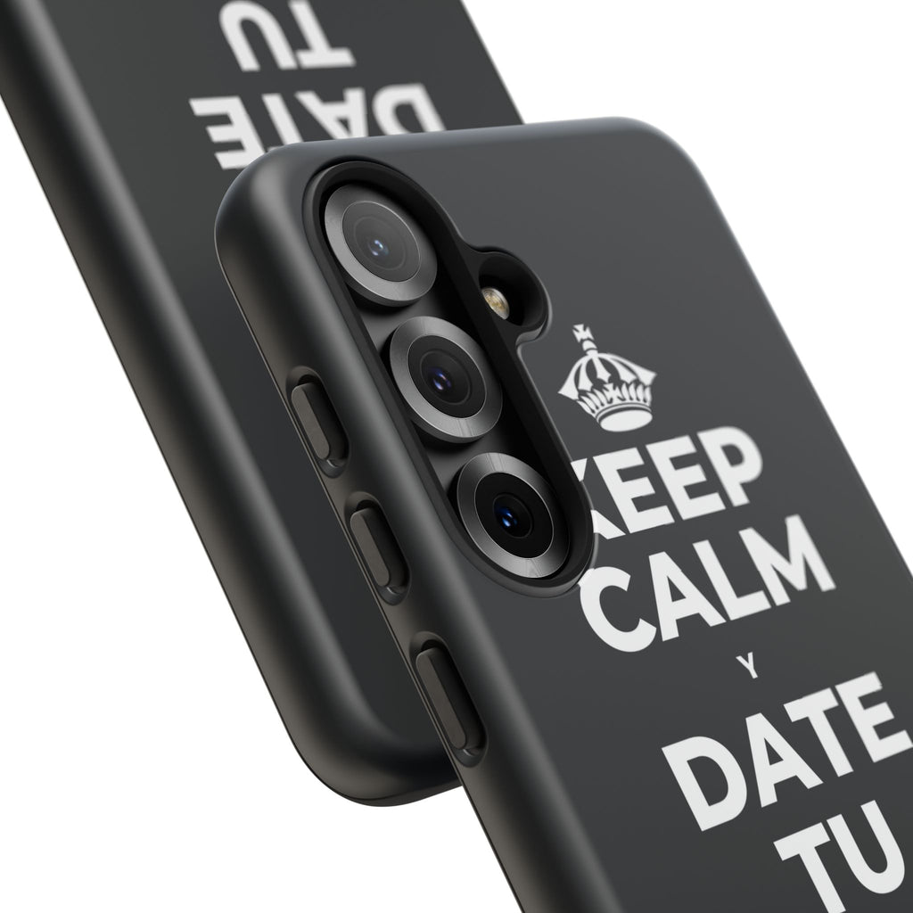 KEEP CALM Y DATE TU VUELTA DE HONOR Phone Case (Dark)