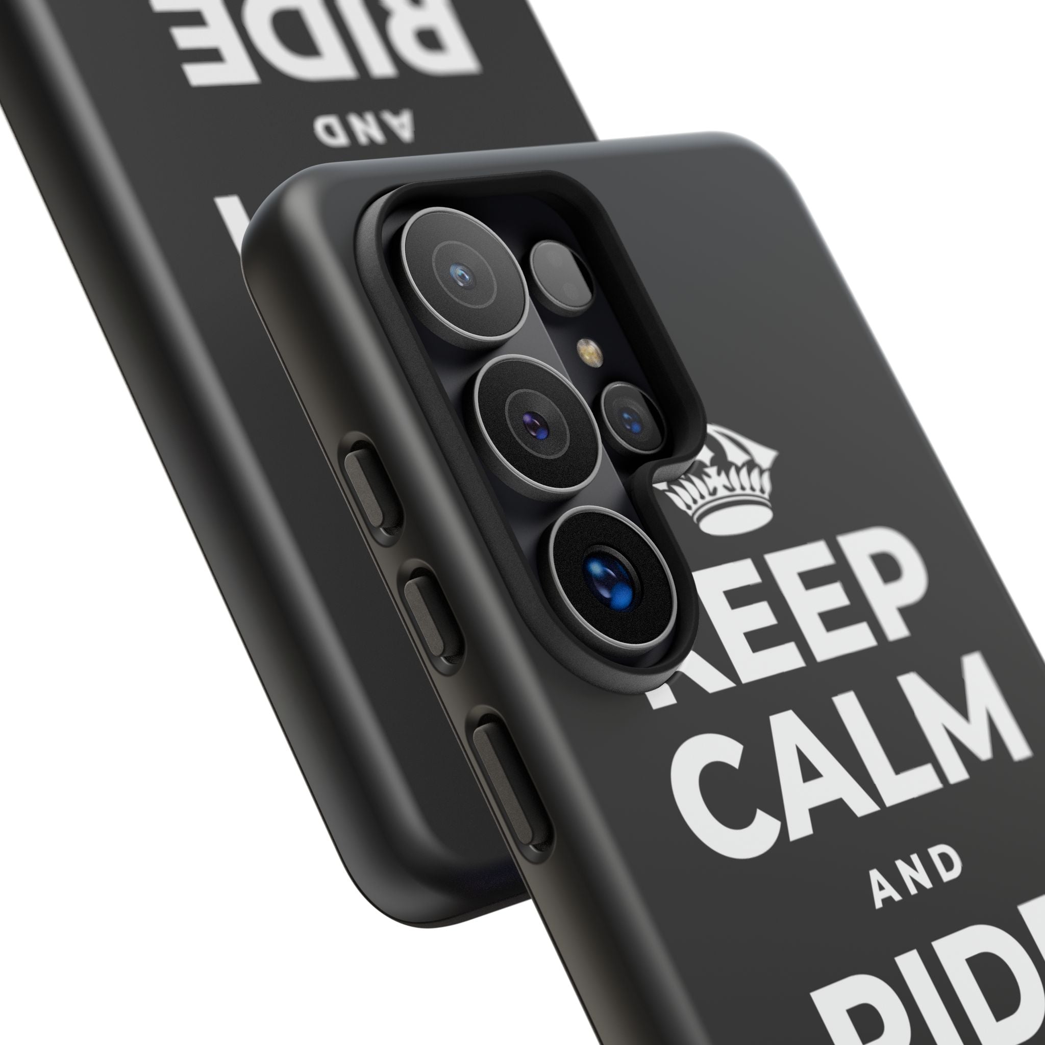 KEEP CALM AND RIDE THE WAVE Phone Case