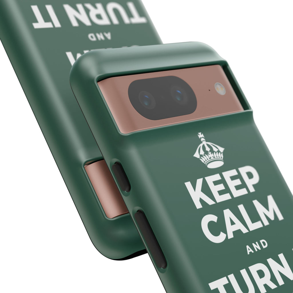 KEEP CALM AND TURN IT ALL THE WAY UP Phone Case