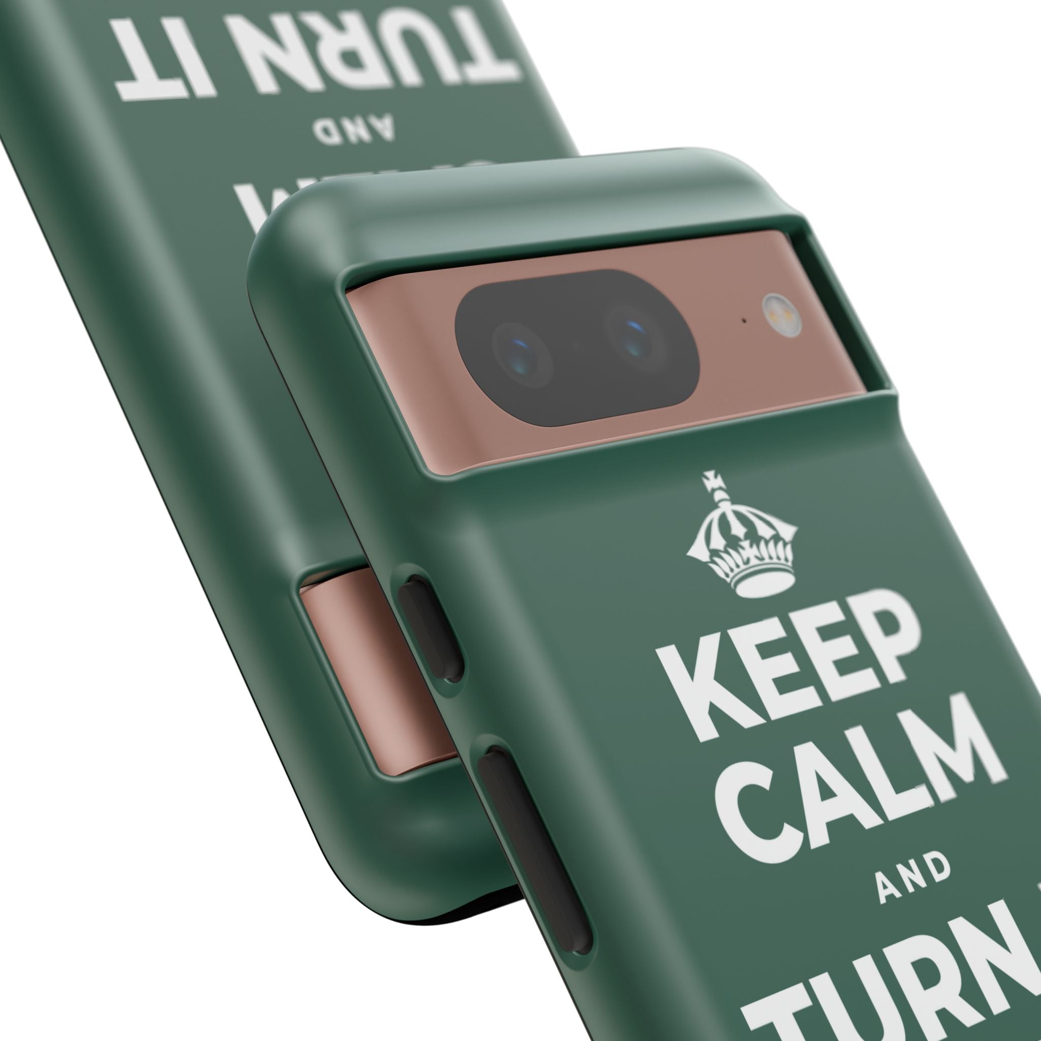 KEEP CALM AND TURN IT ALL THE WAY UP Phone Case