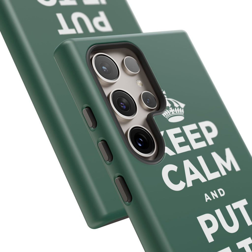 KEEP CALM AND PUT IT TO GOOD USE Phone Case