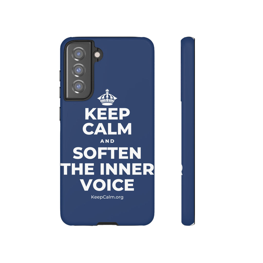 KEEP CALM AND SOFTEN THE INNER VOICE Phone Case