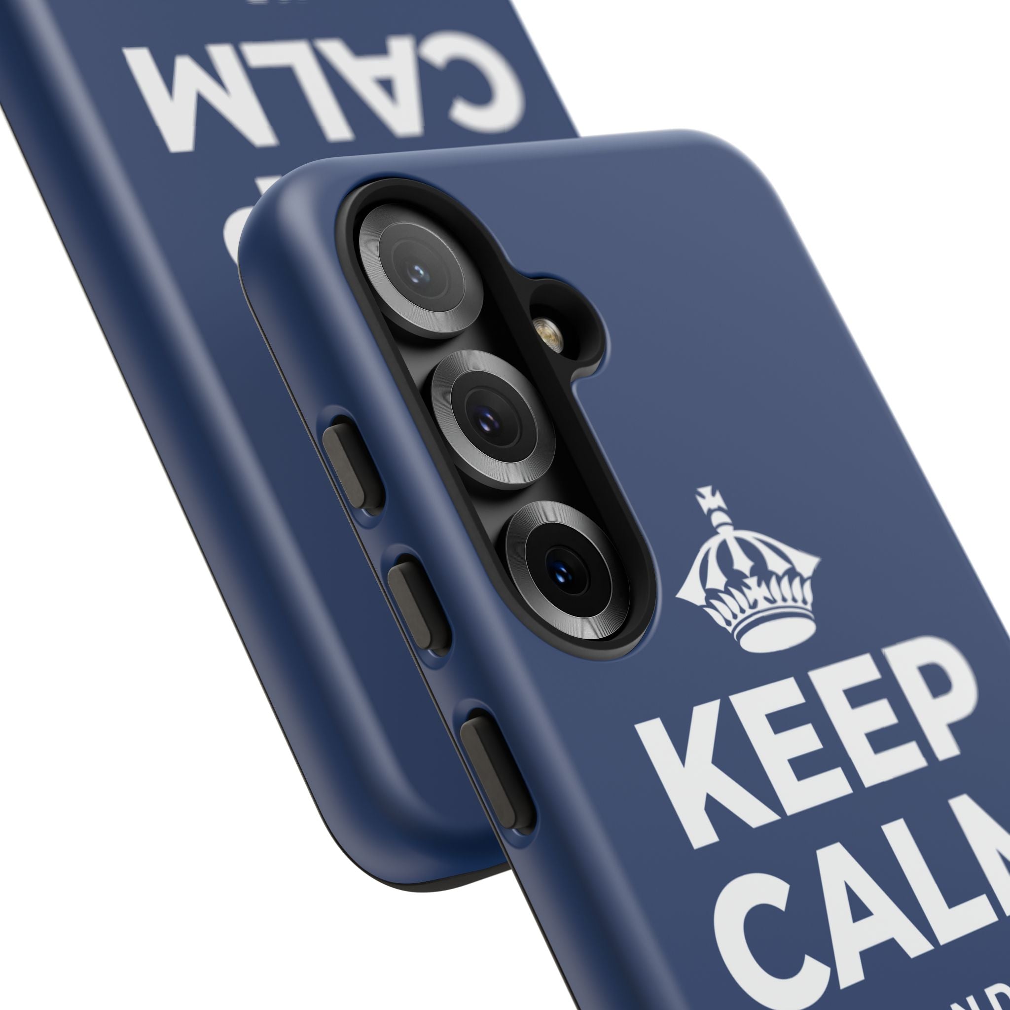 KEEP CALM AND JUST BE Phone Case