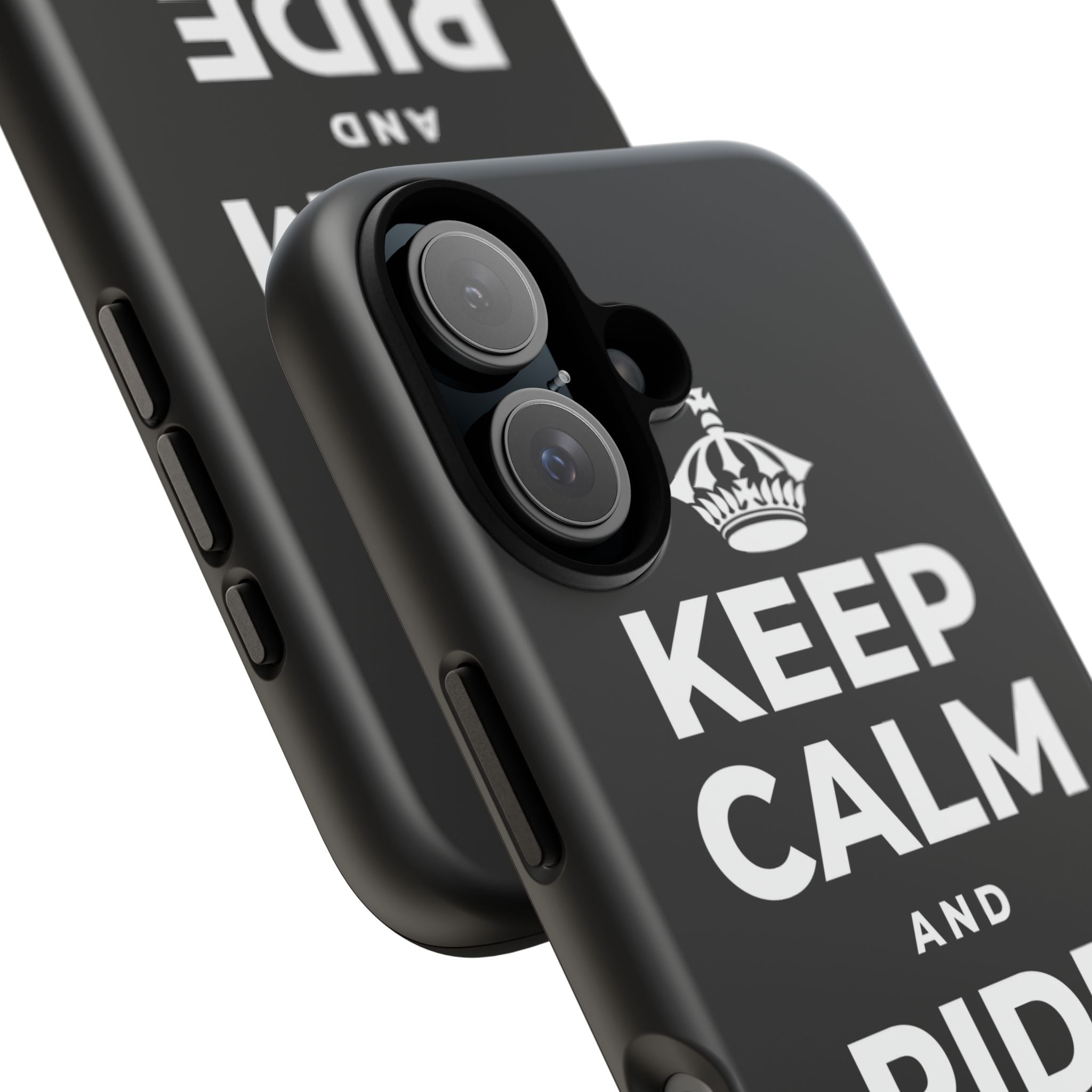 KEEP CALM AND RIDE THE WAVE Phone Case