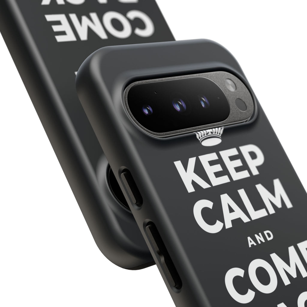 KEEP CALM AND COME BACK TO NOW Phone Case (Dark)