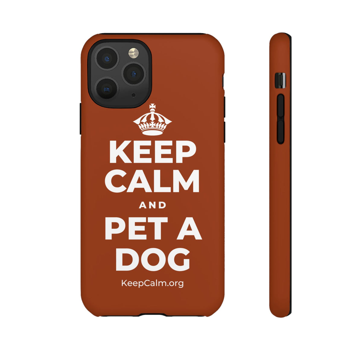 KEEP CALM AND PET A DOG Phone Case
