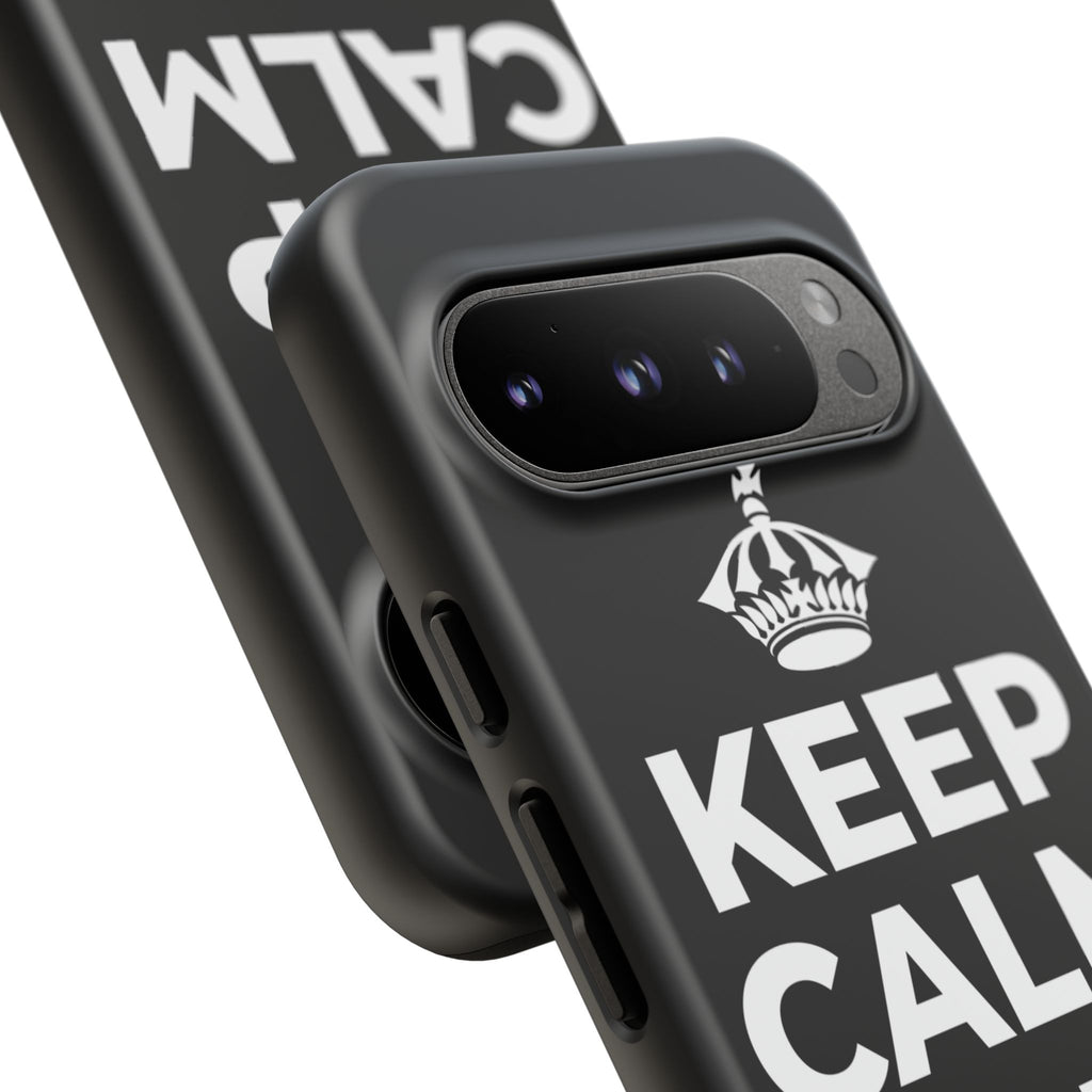 KEEP CALM AND GO 🏄 Phone Case