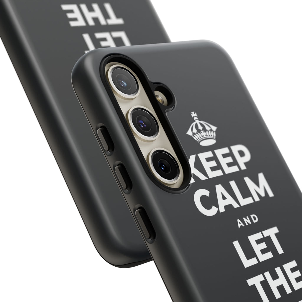 KEEP CALM AND LET THE TO-DO LIST WAIT Phone Case (Dark)