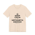 KEEP CALM NA METAMETA KIDOGO T-Shirt (Soft Cream–Heather Mauve)