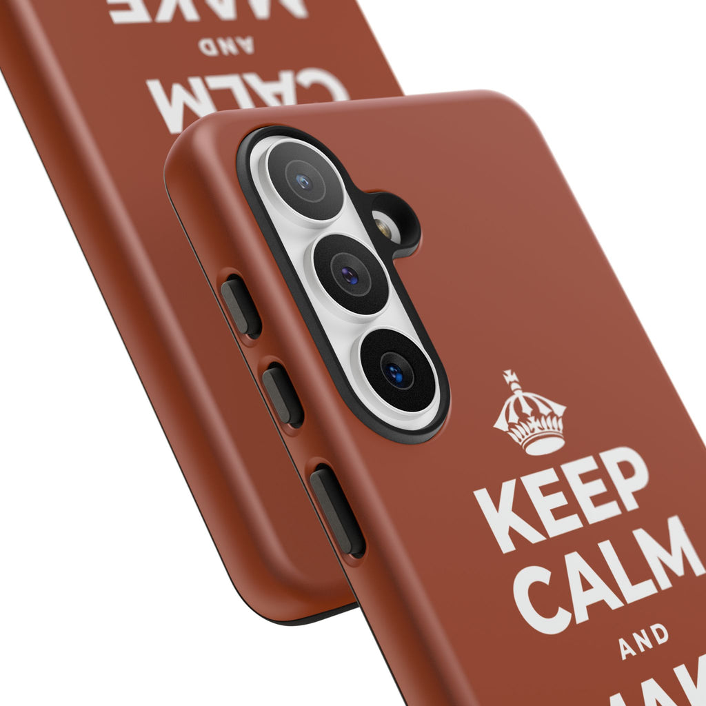 KEEP CALM AND MAKE MEMORIES Phone Case