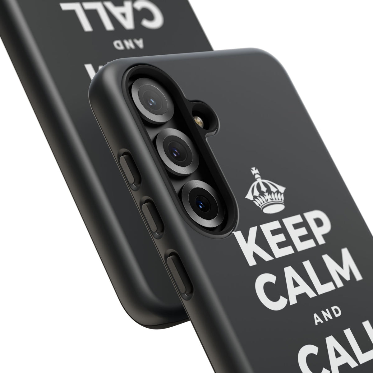 KEEP CALM AND CALL YOUR PEOPLE Phone Case (Dark)
