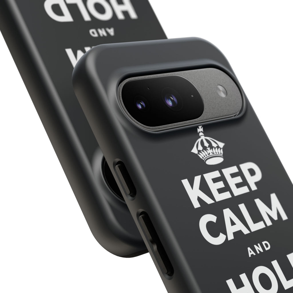 KEEP CALM AND HOLD SPACE FOR HOPE Phone Case (Dark)
