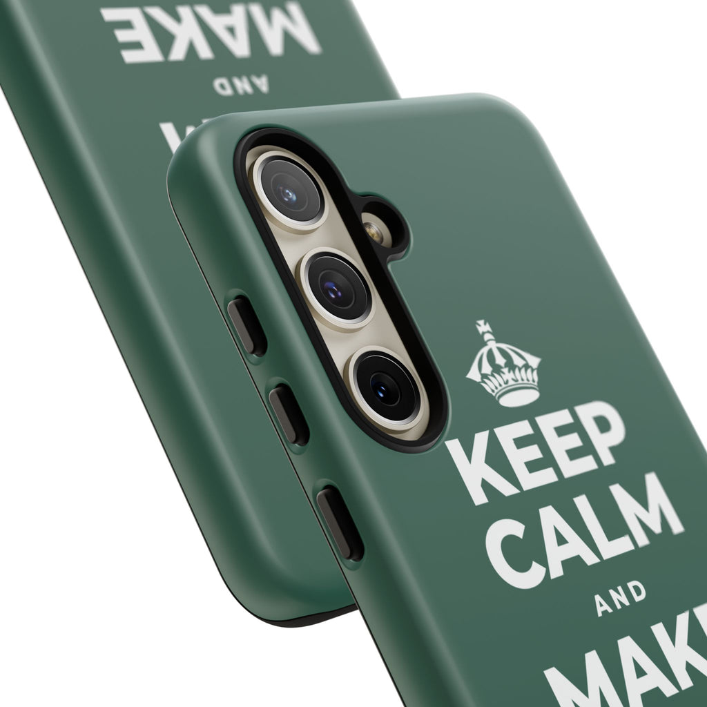 KEEP CALM AND MAKE SUNO MUSIC Phone Case