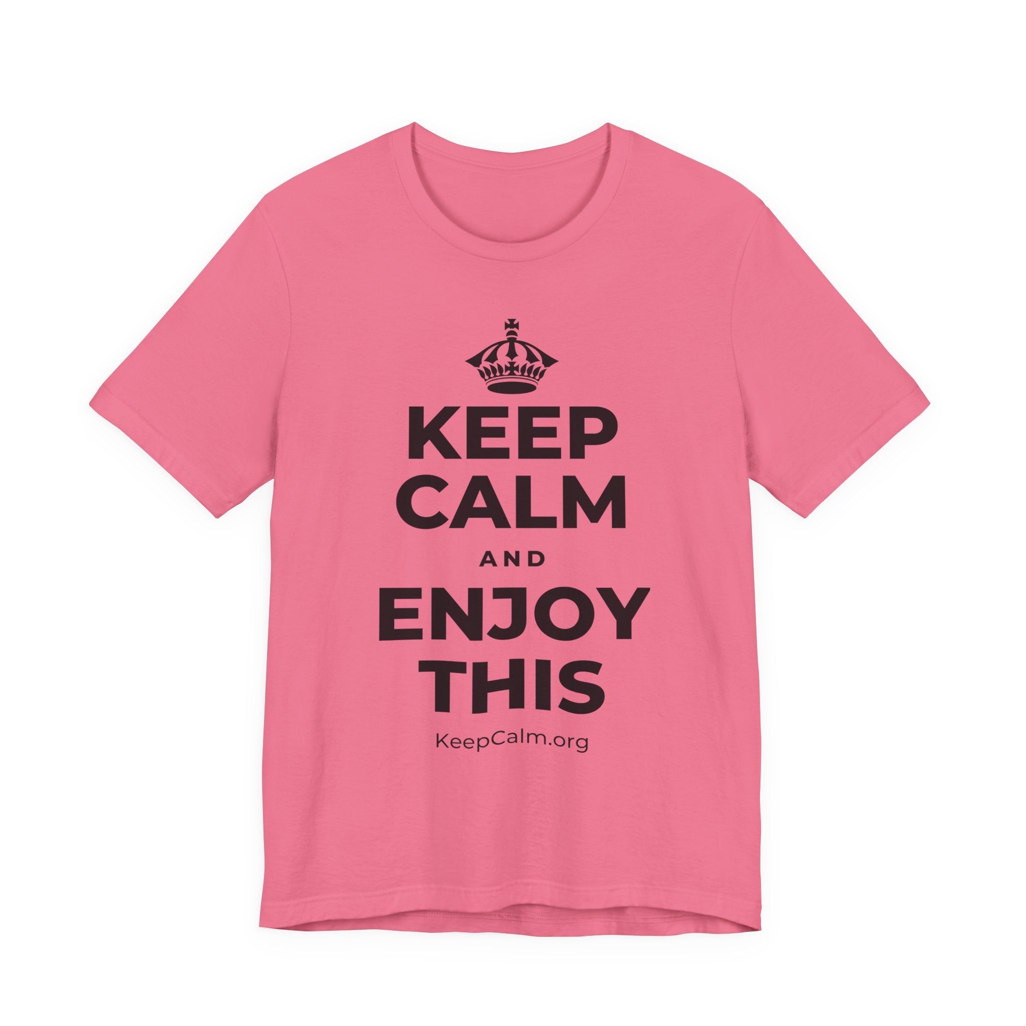 KEEP CALM AND ENJOY THIS T-Shirt (Military Green–Autumn)