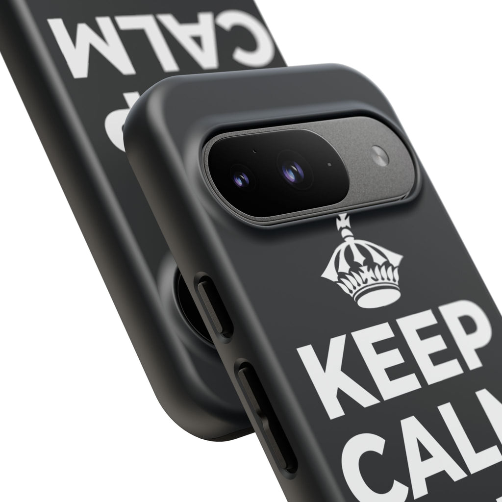 KEEP CALM AND DANCE Phone Case (Dark)