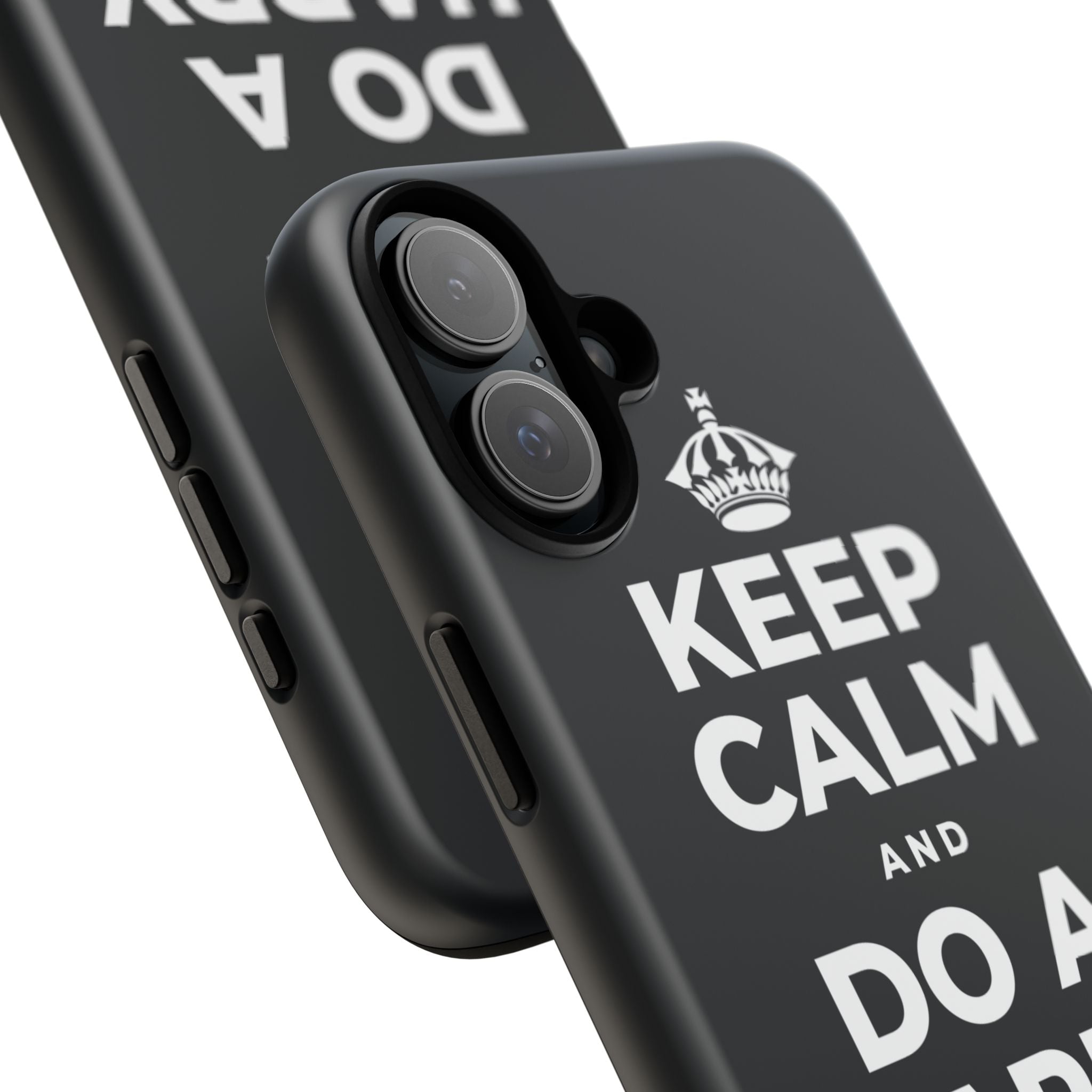 KEEP CALM AND DO A HAPPY LITTLE DANCE Phone Case (Dark)