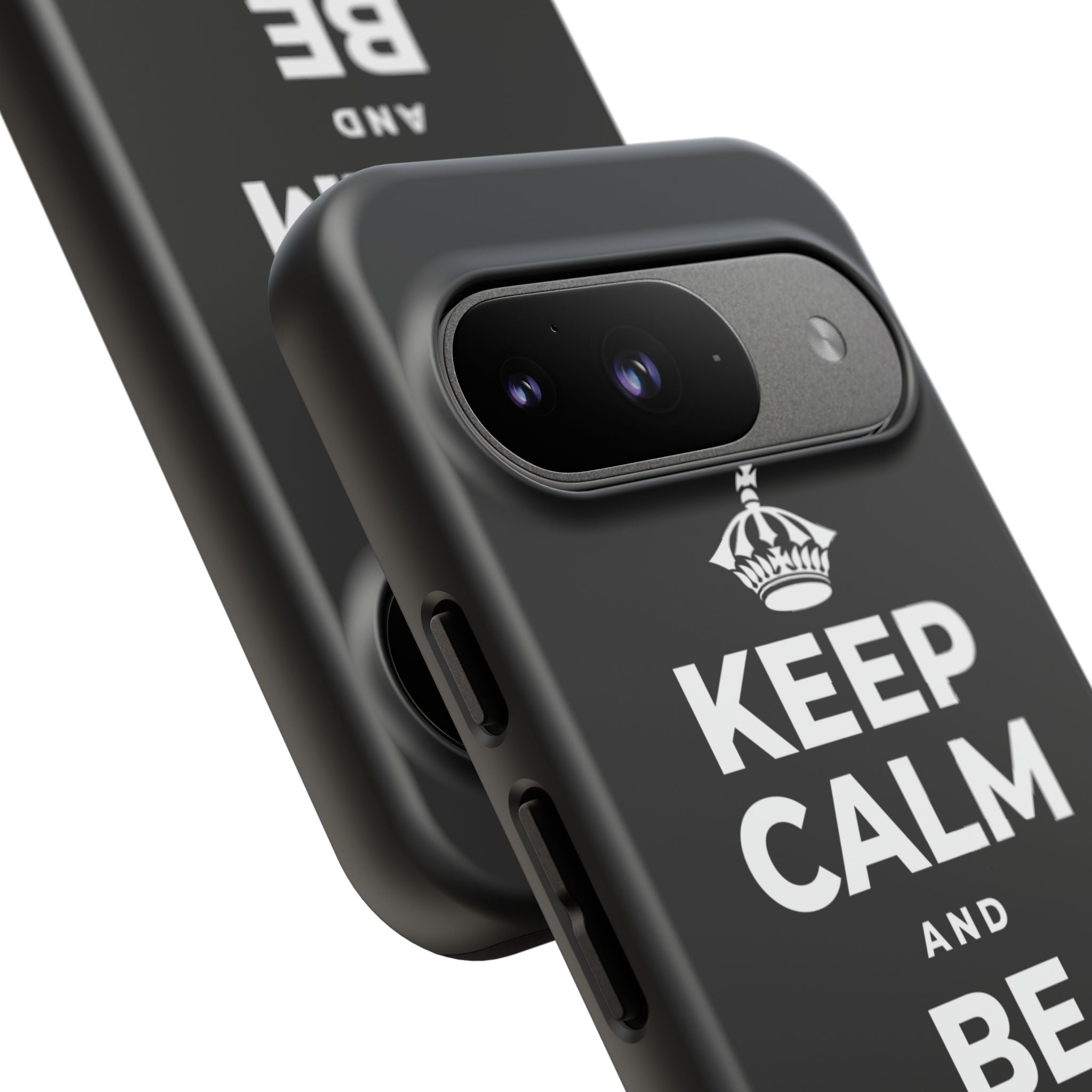 KEEP CALM AND BE STRONG LIKE A 🦕 Phone Case