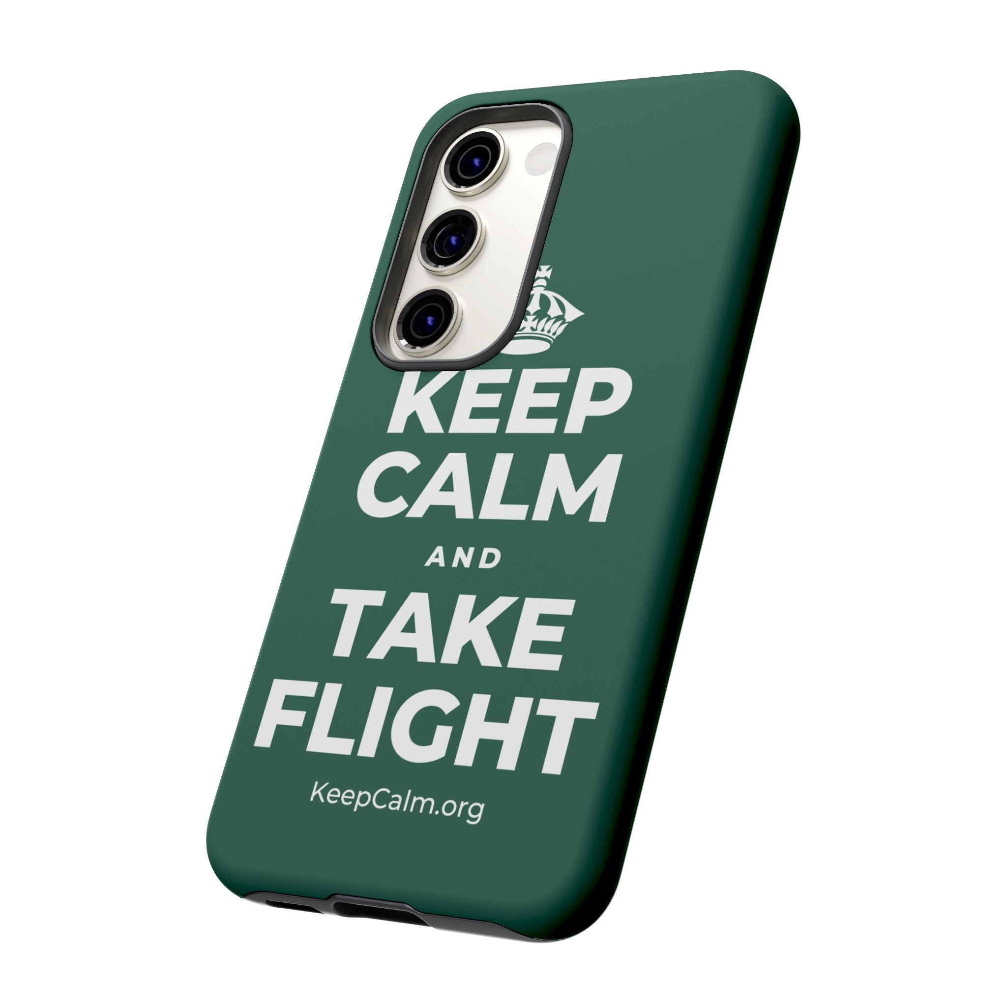 KEEP CALM AND TAKE FLIGHT Phone Case