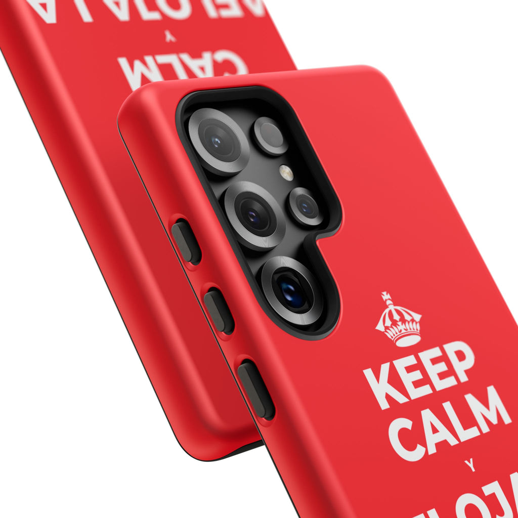 KEEP CALM Y AFLOJA LA MANDÍBULA Phone Case