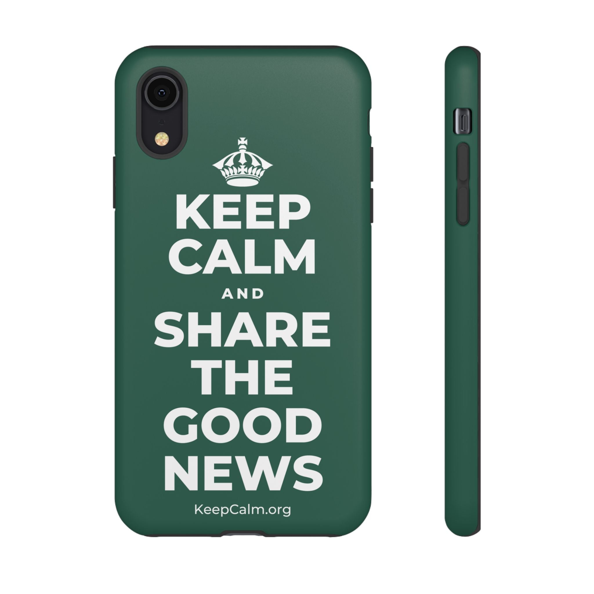 KEEP CALM AND SHARE THE GOOD NEWS Phone Case