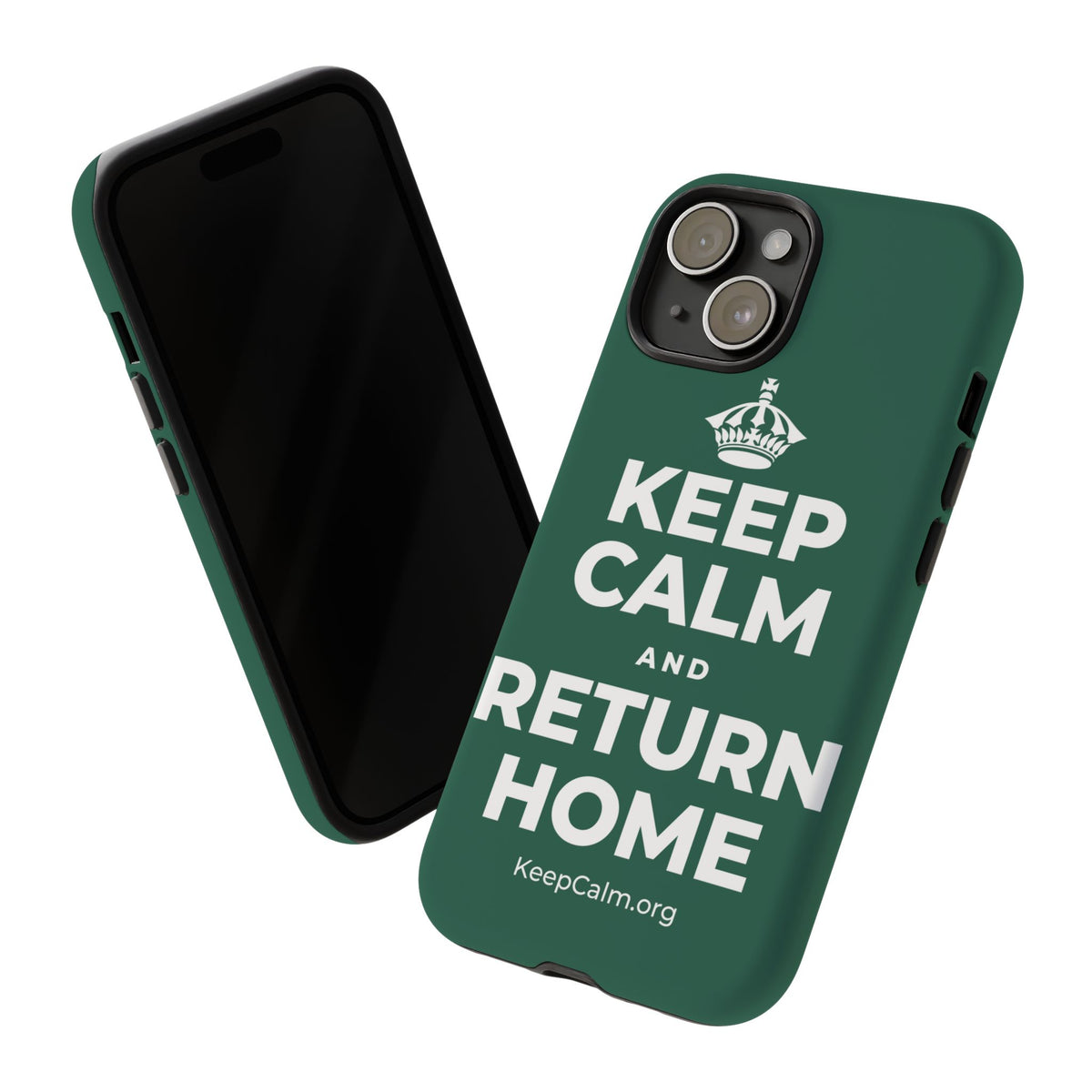 KEEP CALM AND RETURN HOME Phone Case