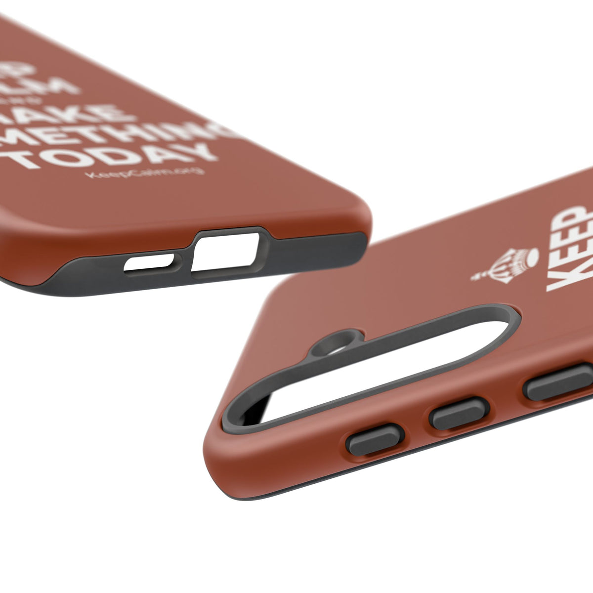 KEEP CALM AND MAKE SOMETHING TODAY Phone Case