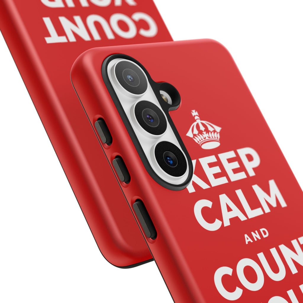 KEEP CALM AND COUNT YOUR SLOW BREATHS Phone Case