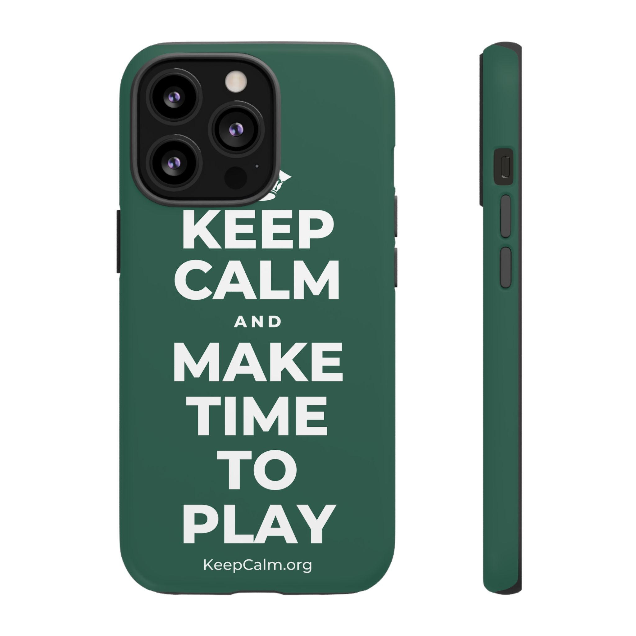 KEEP CALM AND MAKE TIME TO PLAY Phone Case