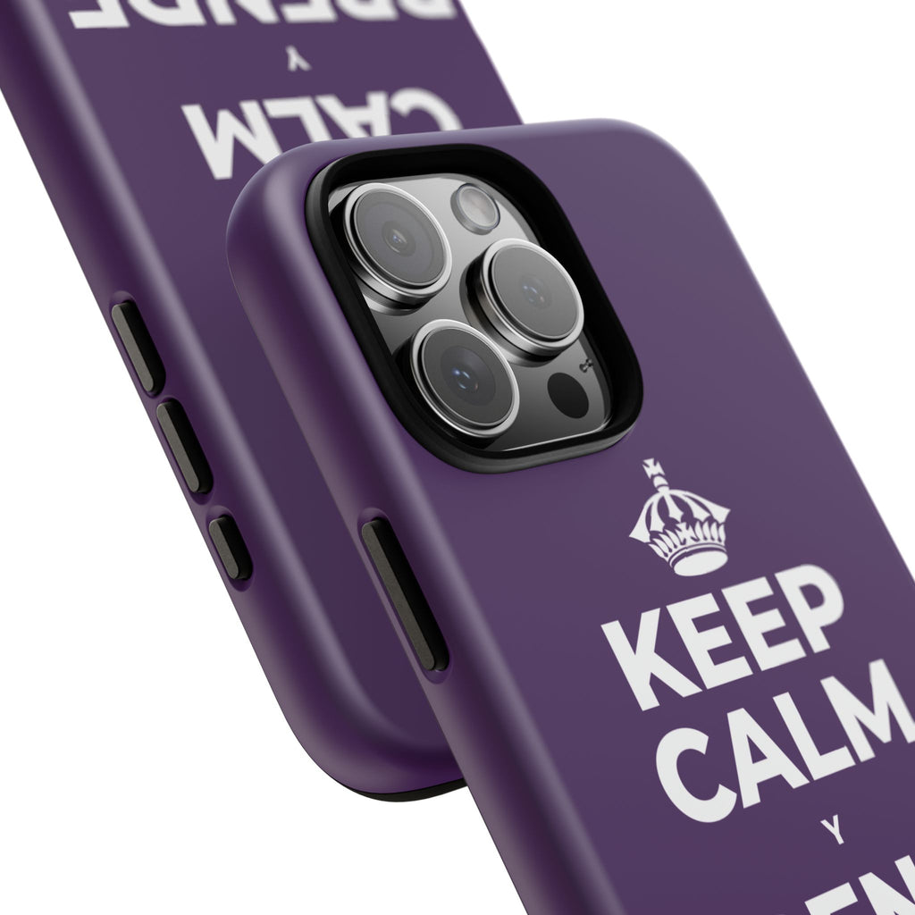 KEEP CALM Y PRENDE UNA VELA Phone Case
