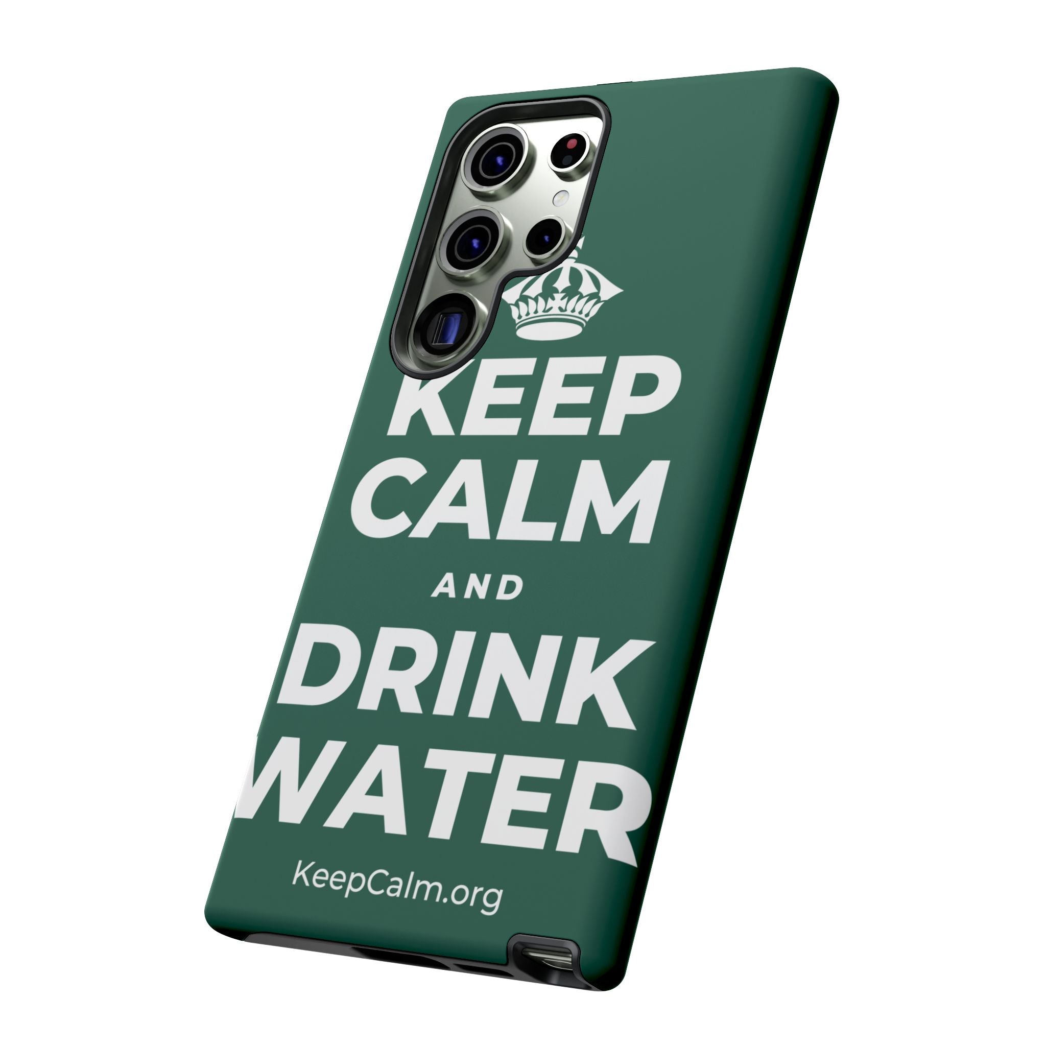 KEEP CALM AND DRINK WATER Phone Case