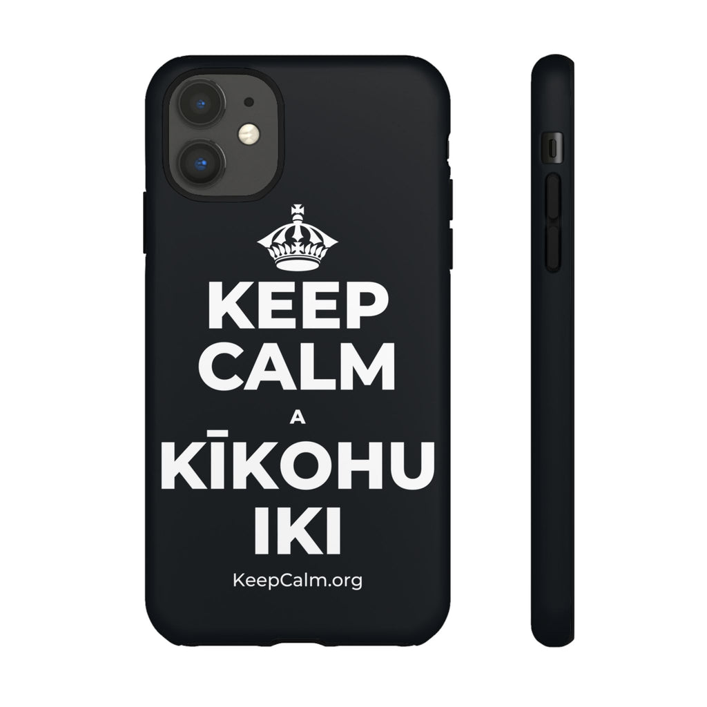 KEEP CALM A KĪKOHU IKI Phone Case (Dark)