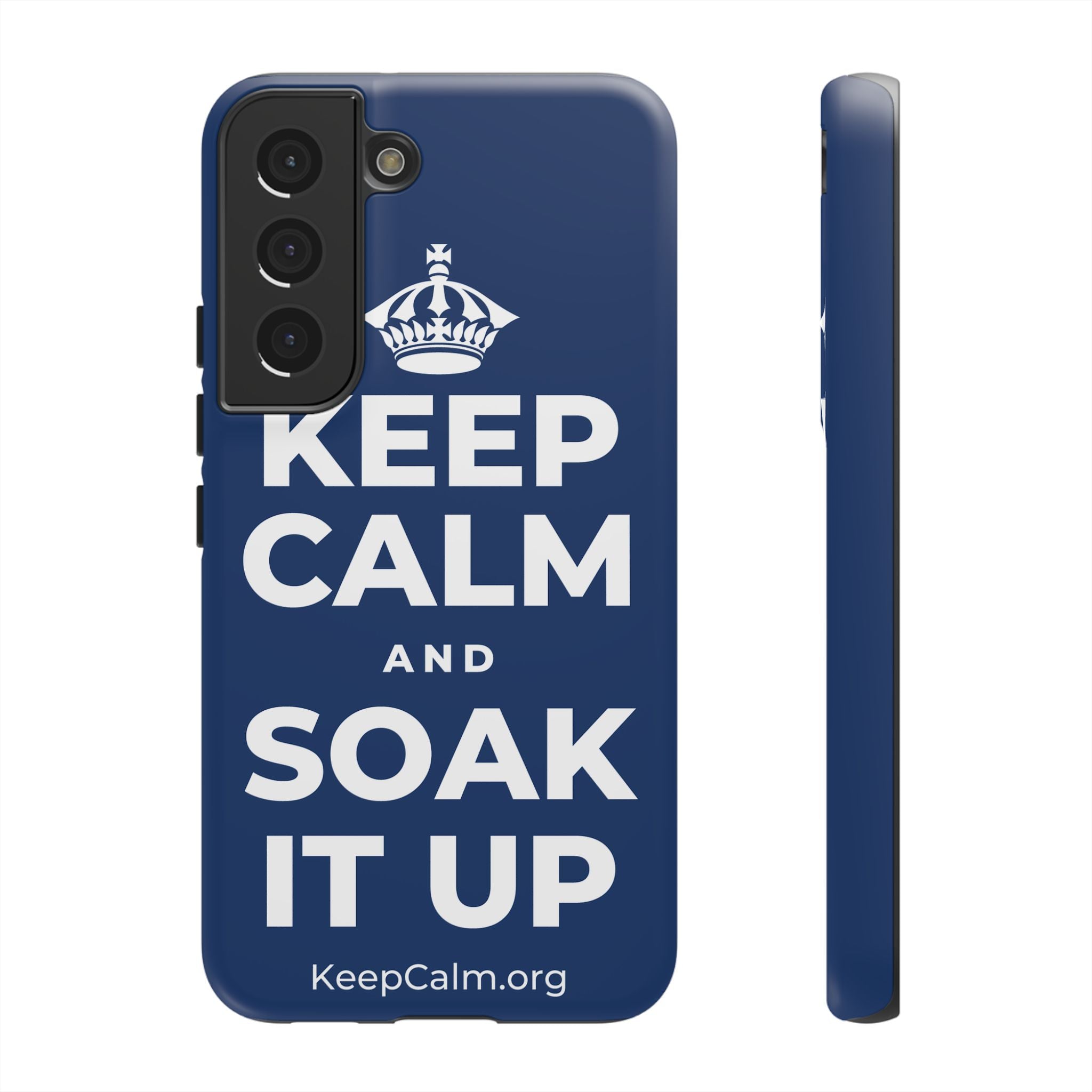 KEEP CALM AND SOAK IT UP Phone Case