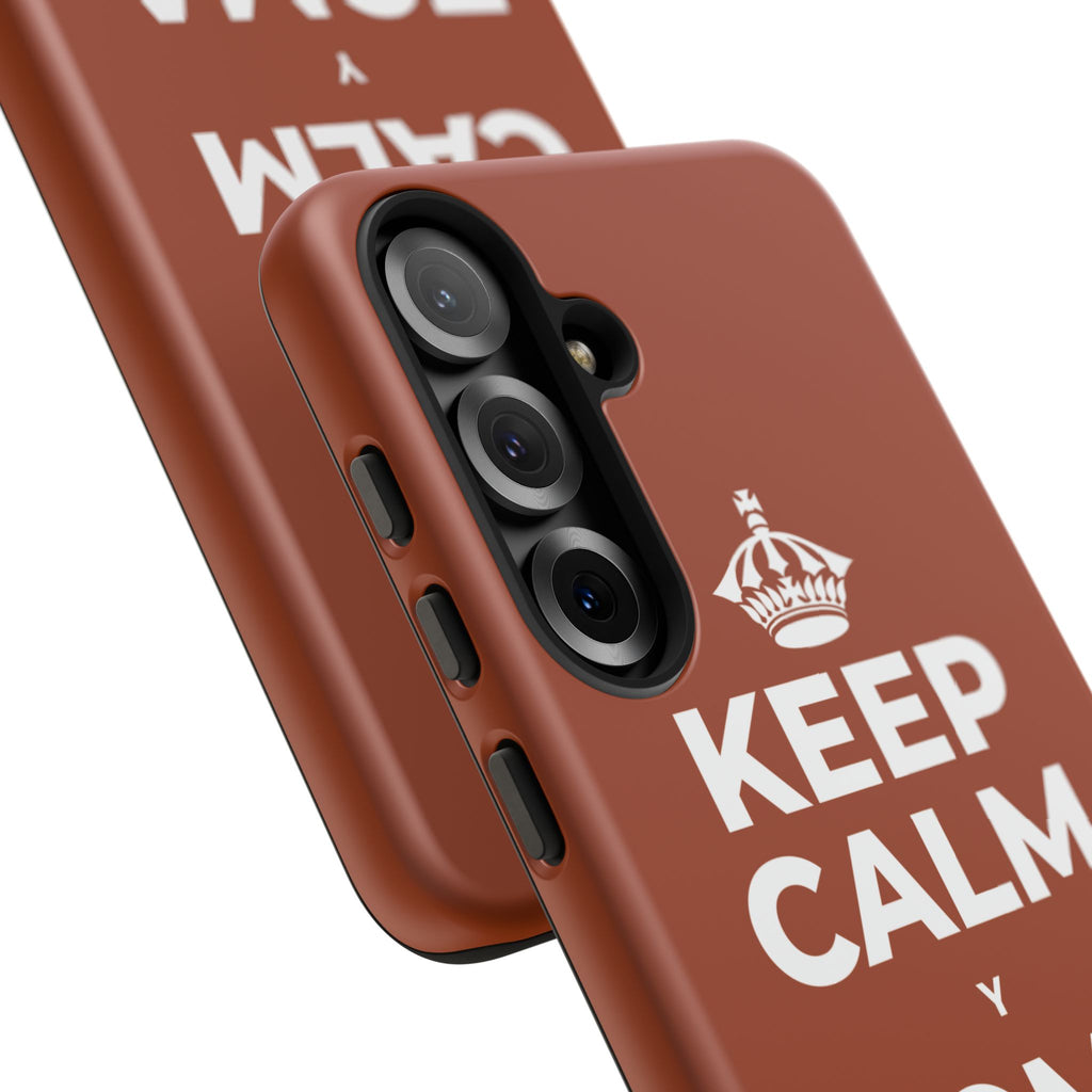 KEEP CALM Y TOMA AGUA Phone Case