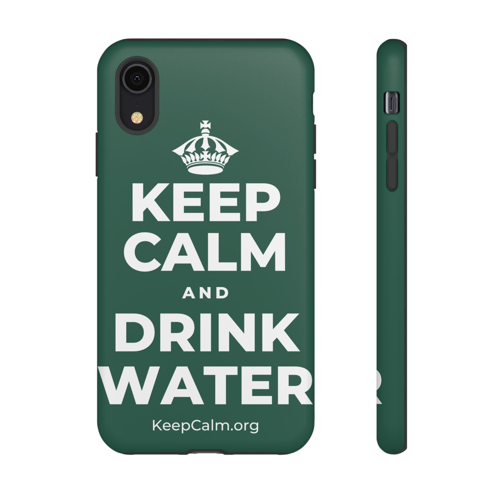 KEEP CALM AND DRINK WATER Phone Case