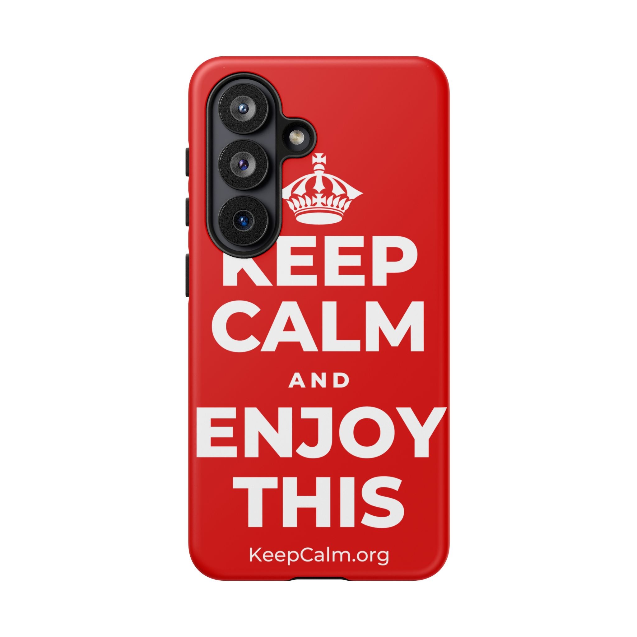 KEEP CALM AND ENJOY THIS Phone Case