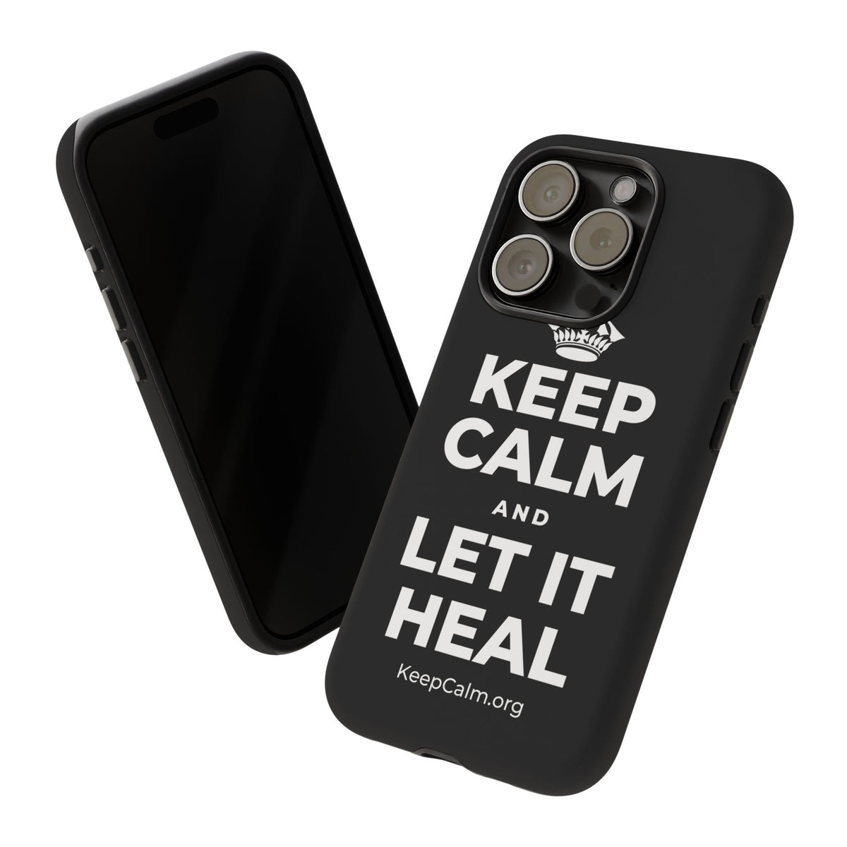 KEEP CALM AND LET IT HEAL Phone Case