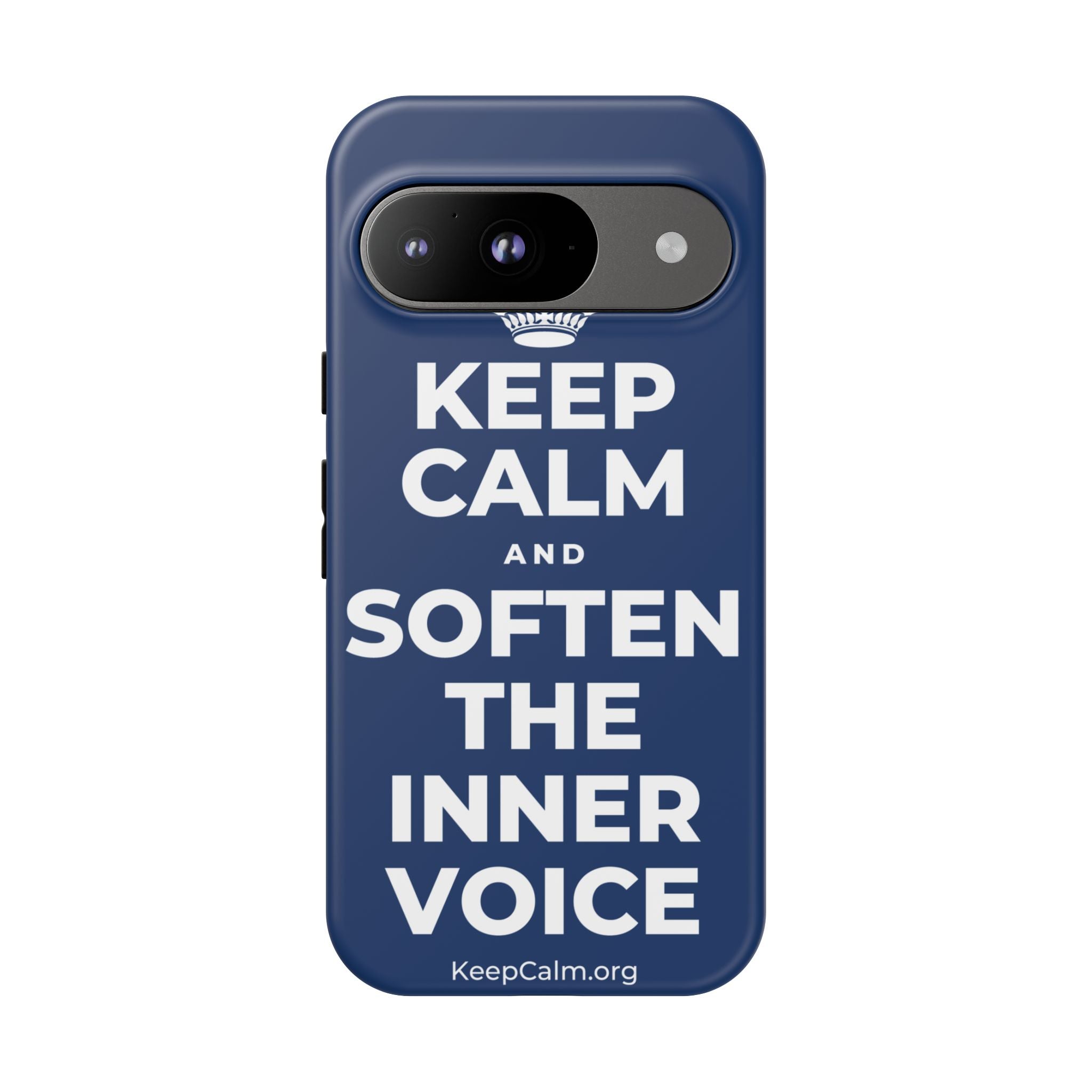KEEP CALM AND SOFTEN THE INNER VOICE Phone Case