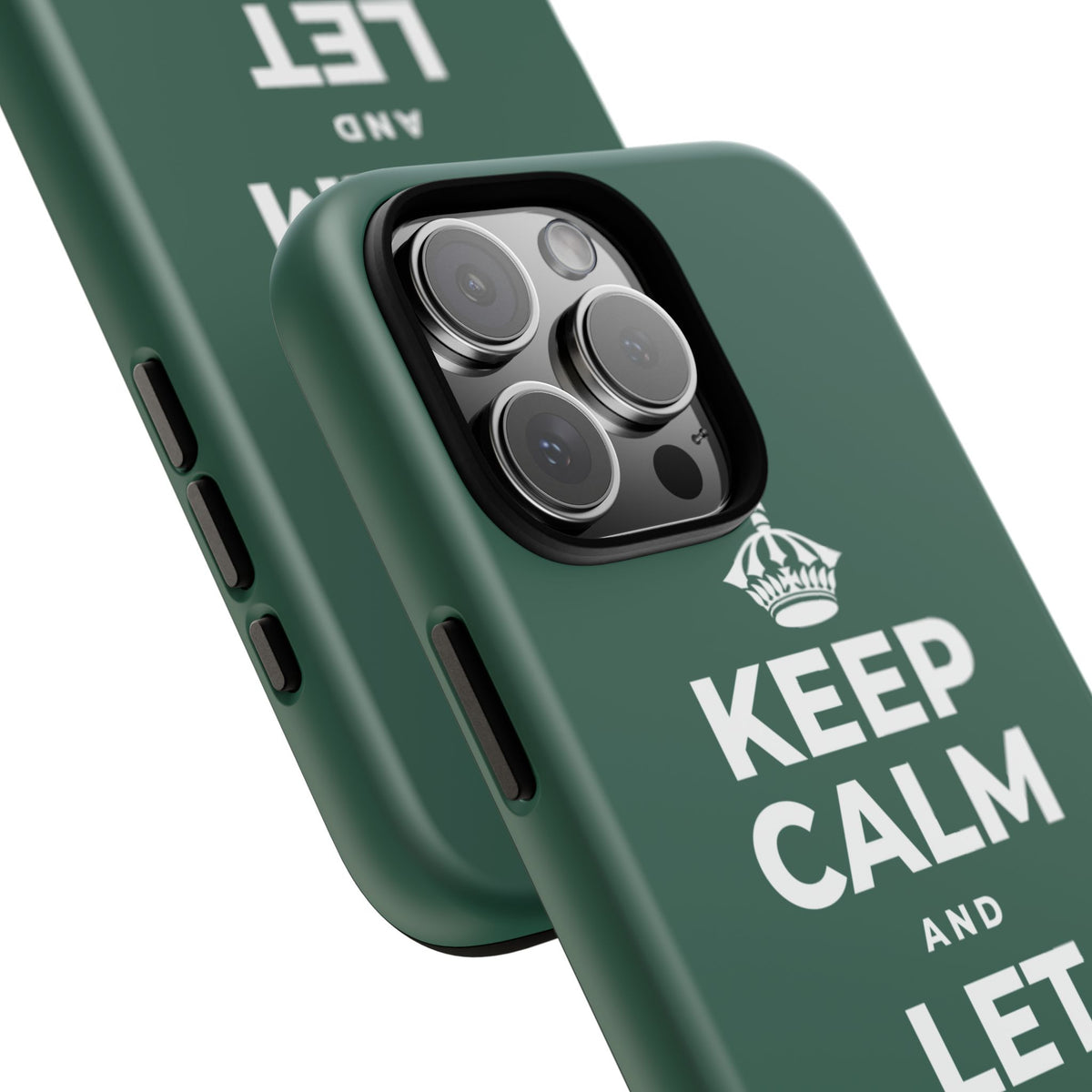 KEEP CALM AND LET YOURSELF ENJOY IT Phone Case