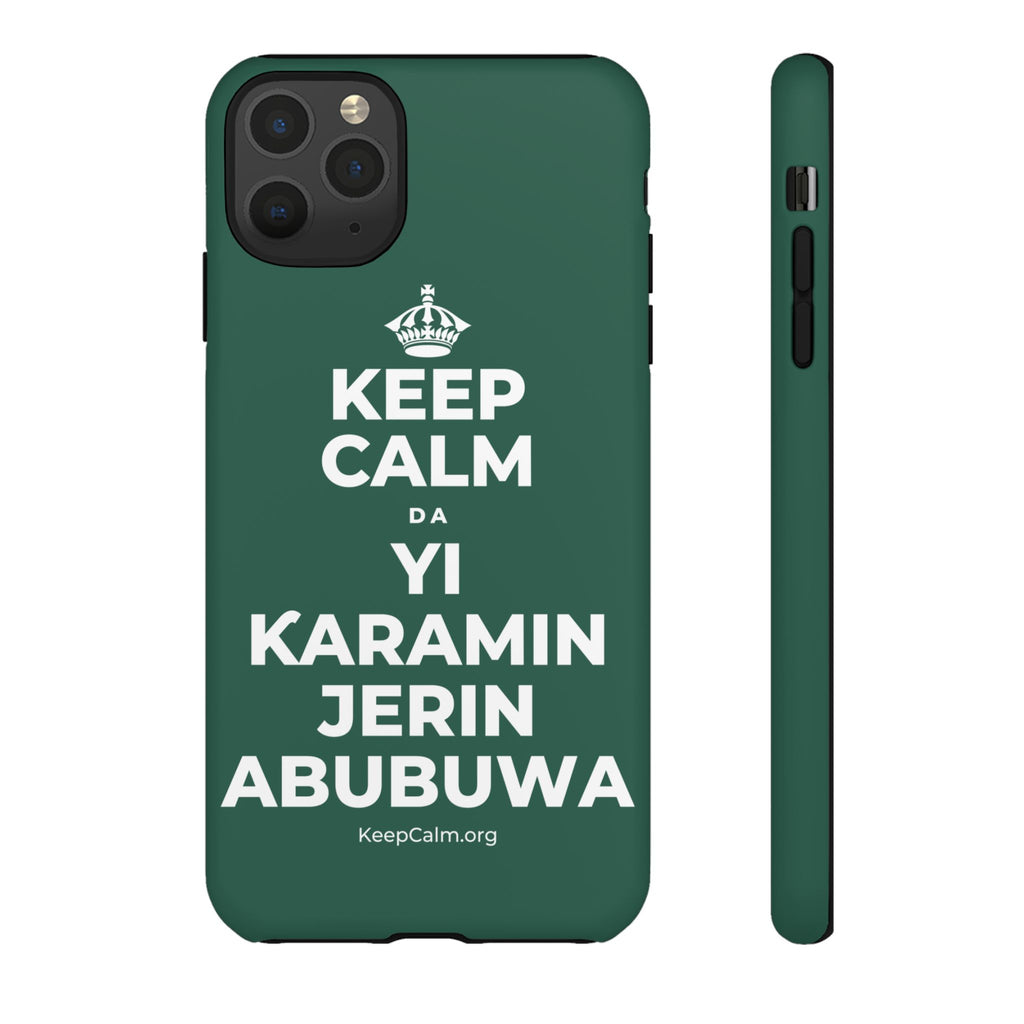 KEEP CALM DA YI ƘARAMIN JERIN ABUBUWA Phone Case