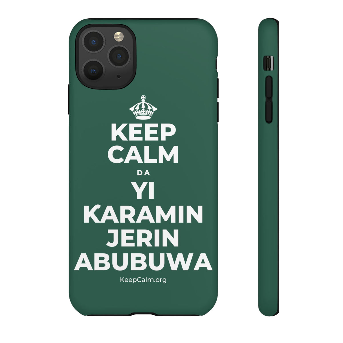 KEEP CALM DA YI ƘARAMIN JERIN ABUBUWA Phone Case