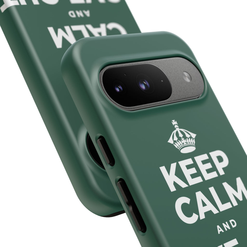KEEP CALM AND LOVE OUT LOUD Phone Case