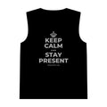 KEEP CALM AND STAY PRESENT Tank Top