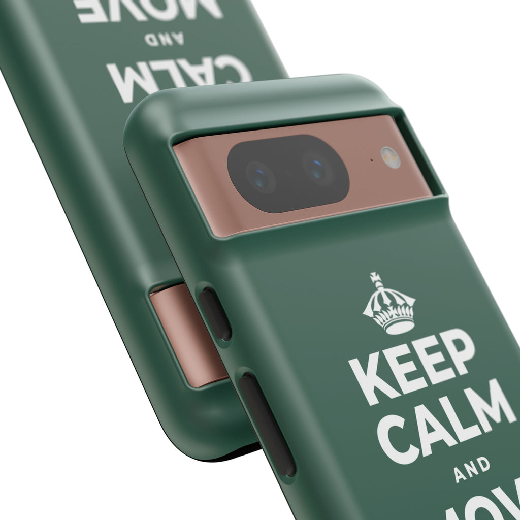 KEEP CALM AND MOVE FORWARD Phone Case