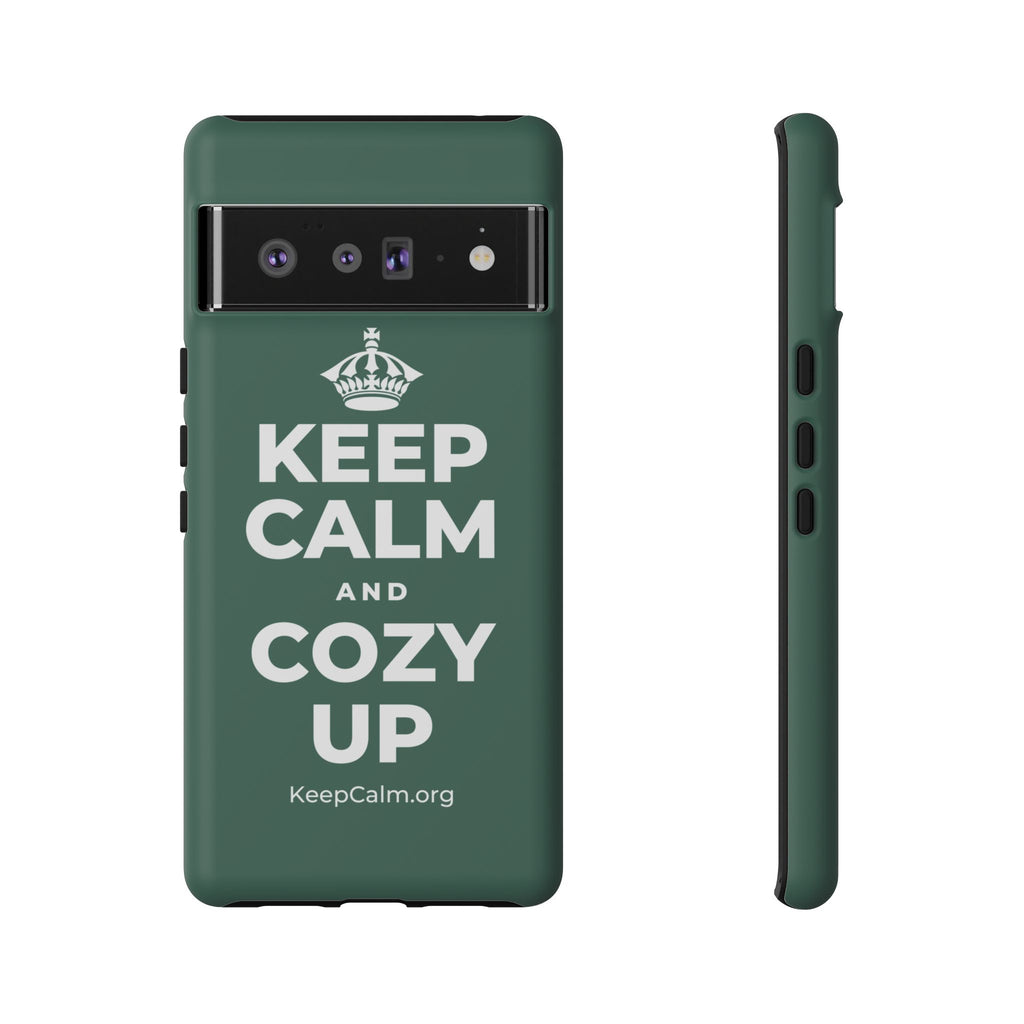 KEEP CALM AND COZY UP Phone Case