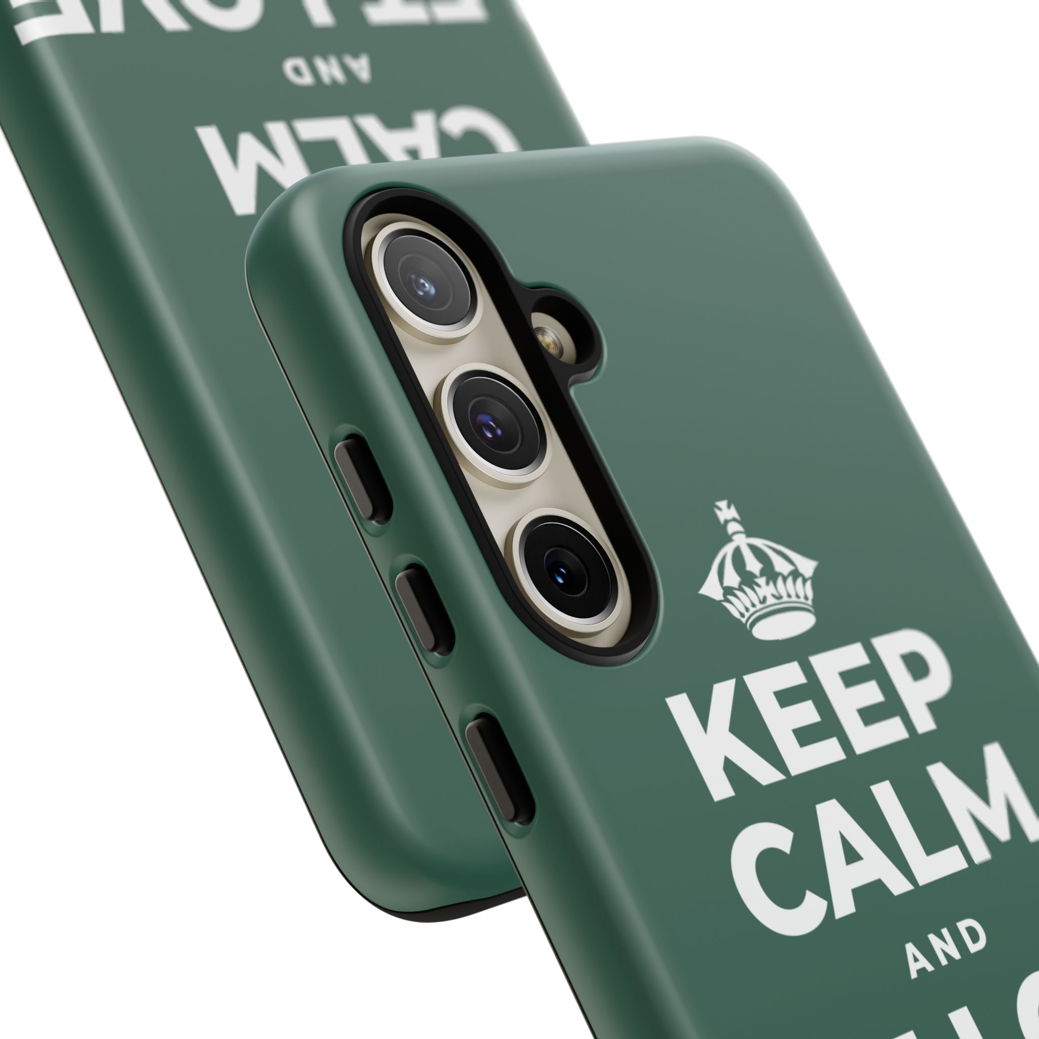 KEEP CALM AND LET LOVE FLOW Phone Case