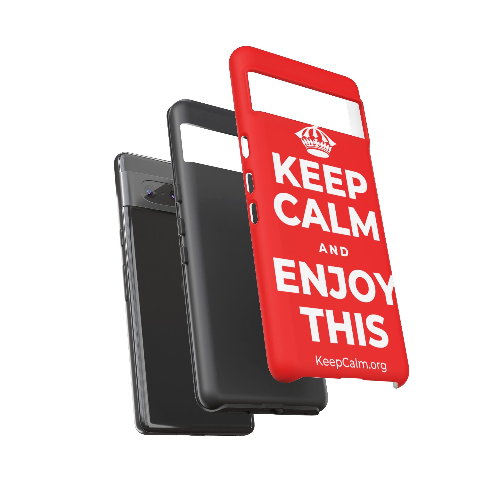 KEEP CALM AND ENJOY THIS Phone Case