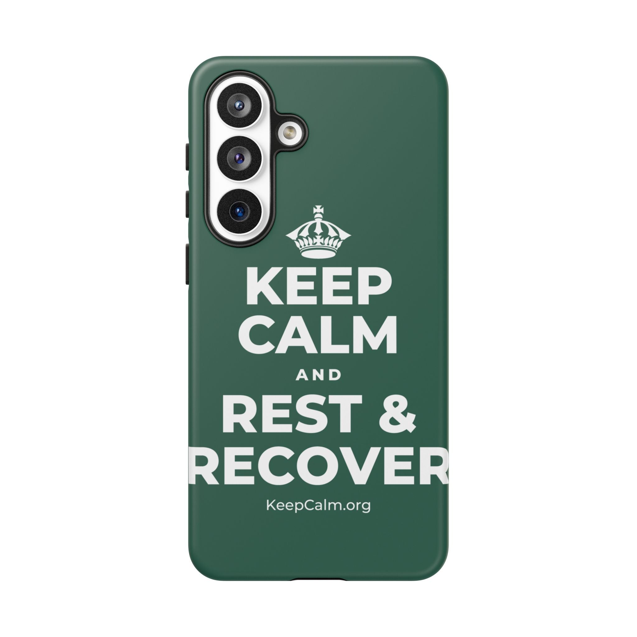 KEEP CALM AND REST & RECOVER Phone Case